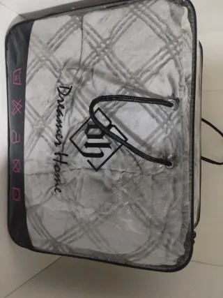 Edredón Borrego 240x260cm Gris