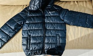 Abrigo Champion azul oscuro