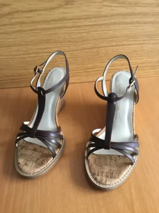 Sandalias Cuña Daniel Hechter Talla 36