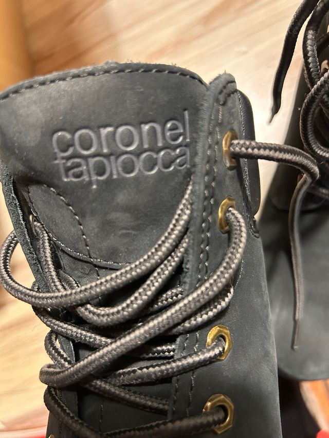 Botas Coronel Tapioca Hombre Talla 45 Negras