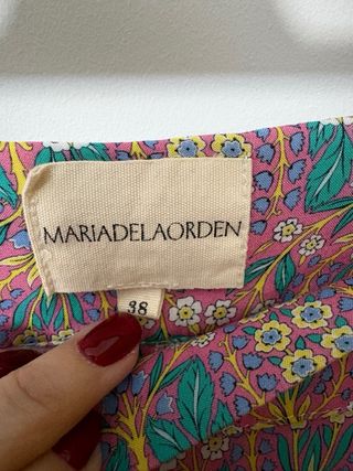 Pantalón MARÍA DE LA ORDEN estampado