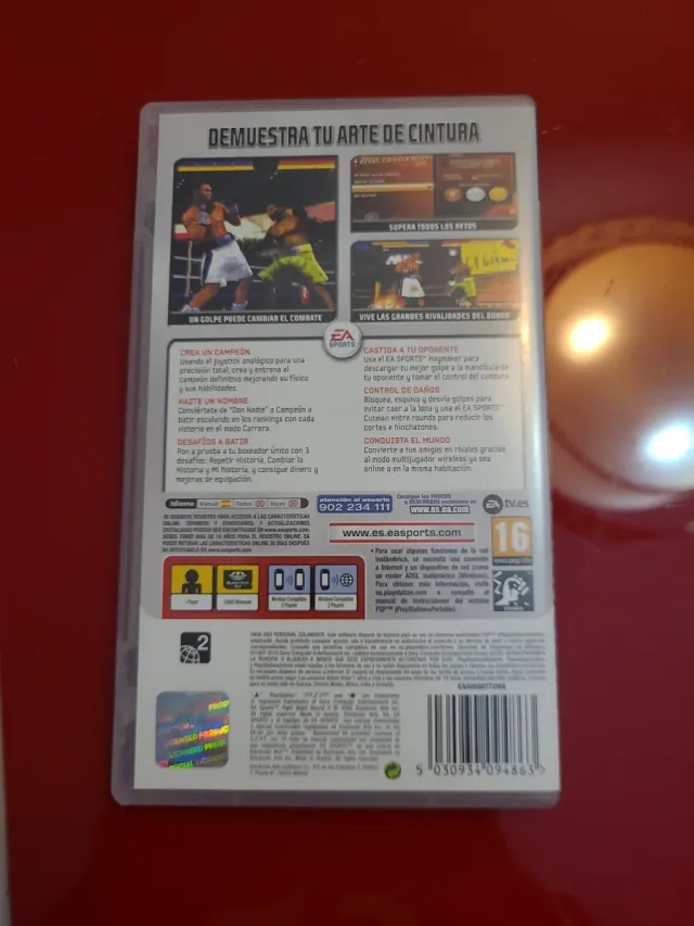 Juego PSP EA Sports Fight Night Round 3