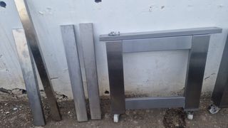 Cocina industrial + plancha y freidoras