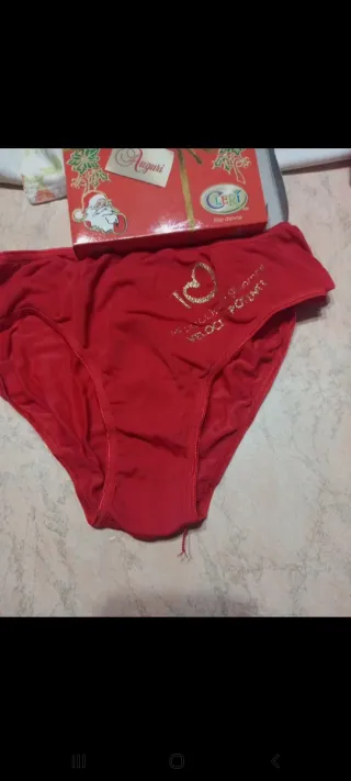 Slip donna Cleri rosso taglia unica