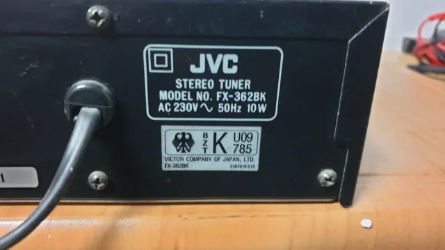 Ecualizador JVC SEA-472+sintonizador JVC