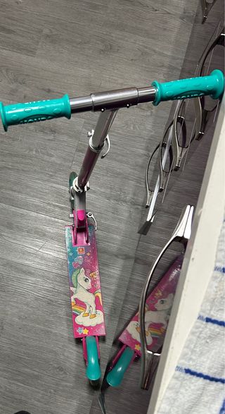 Patinete infantil unicornio