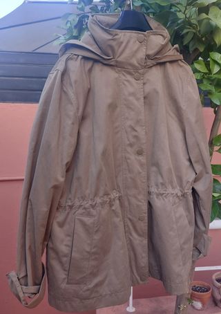 Parka mujer cuello tortuga