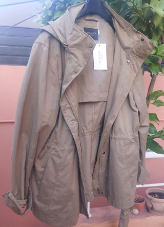 Parka mujer cuello tortuga