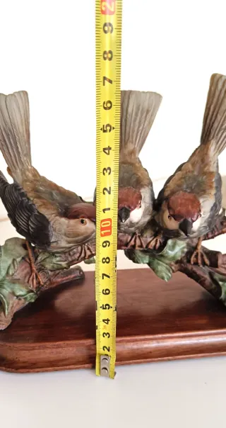 Escultura Giuseppe Armani Pájaros Biscuit