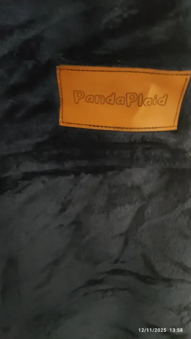 Coperta con cappuccio Panda Play