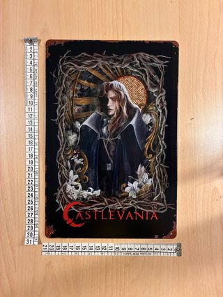 Castlevania Konami poster alluminio V03