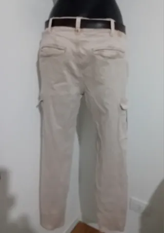Pantaloni Gaudi' Skinny Beige Tg 30/M 44/46 donna