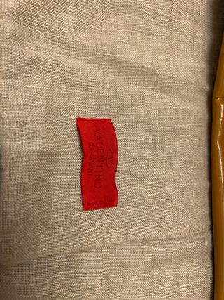 Bolso Valentino Caramelo Piel Trenzada