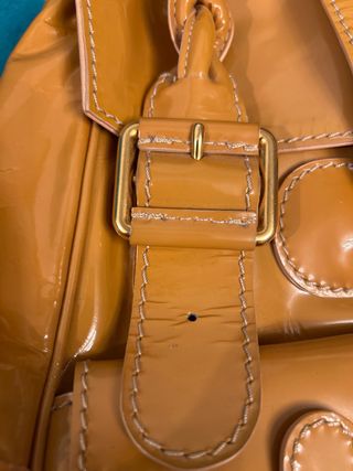 Bolso Valentino Caramelo Piel Trenzada