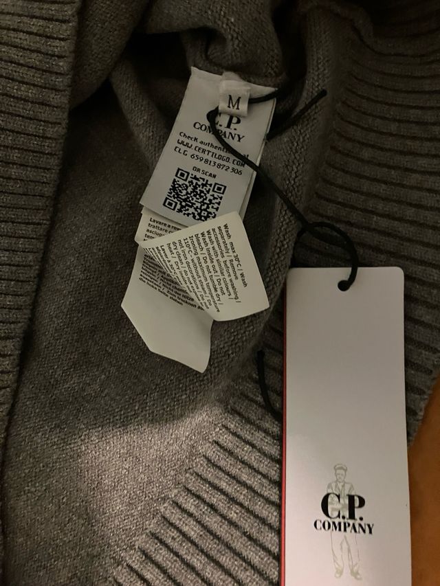 Maglione girocollo CP Company grigio M