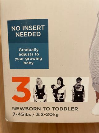 Ergobaby Mochila Portabebés Adapt 3 Posiciones