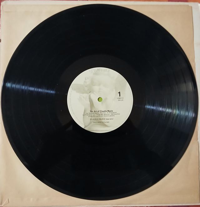 LP The Art of Claudia Muzio Seraphim