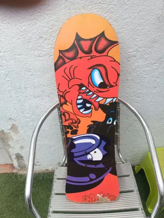 Monopatín Decoración Dibujo Animado Bravo