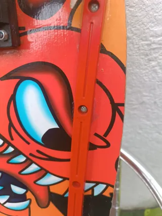 Monopatín Decoración Dibujo Animado Bravo