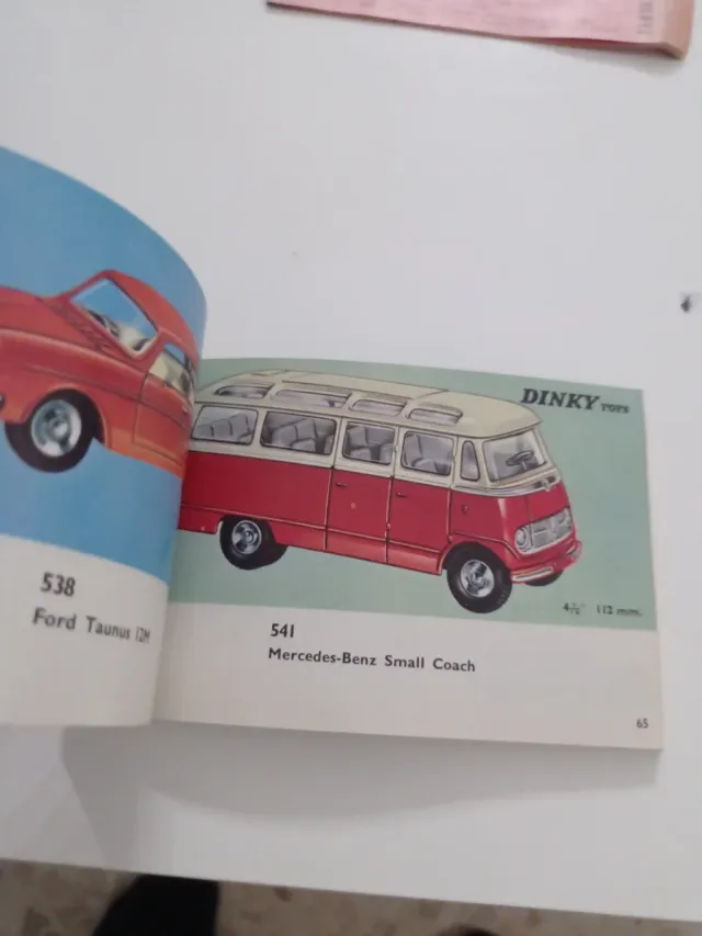 Catálogo Dinky Toys 1966
