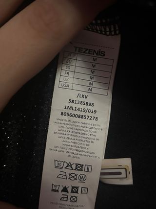 Americana negra con glitter