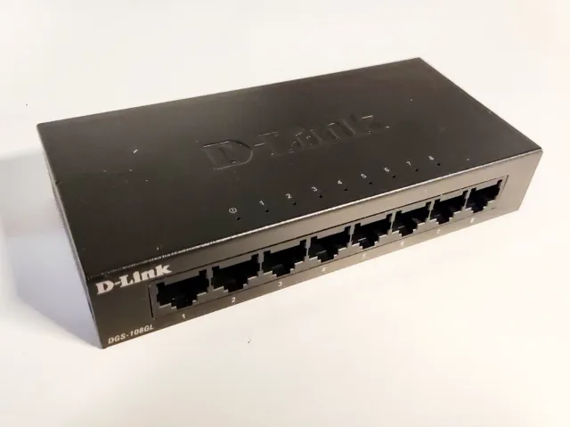 Switch D-Link DGS-108GL 8 Puertos Gigabit