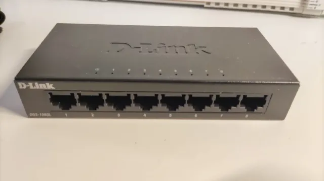 Switch D-Link DGS-108GL 8 Puertos Gigabit