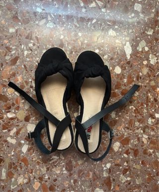 Sandalias Mustang Negras