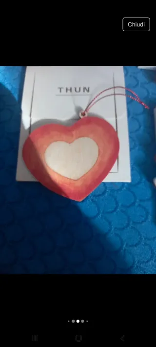 Addobbi Thun in legno assortiti