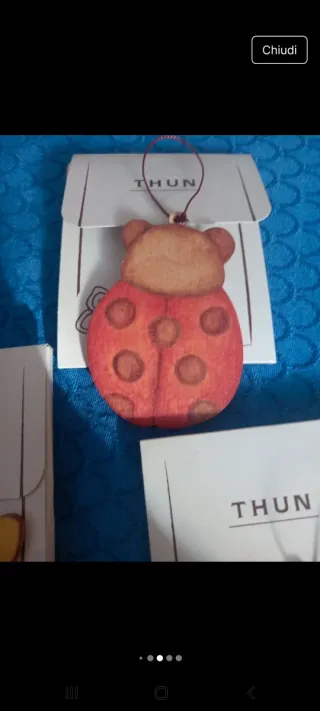 Addobbi Thun in legno assortiti