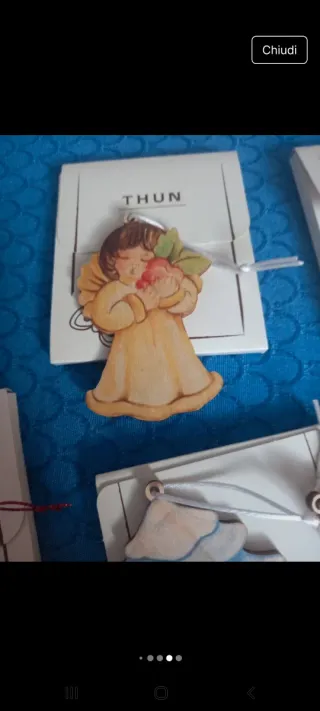 Addobbi Thun in legno assortiti