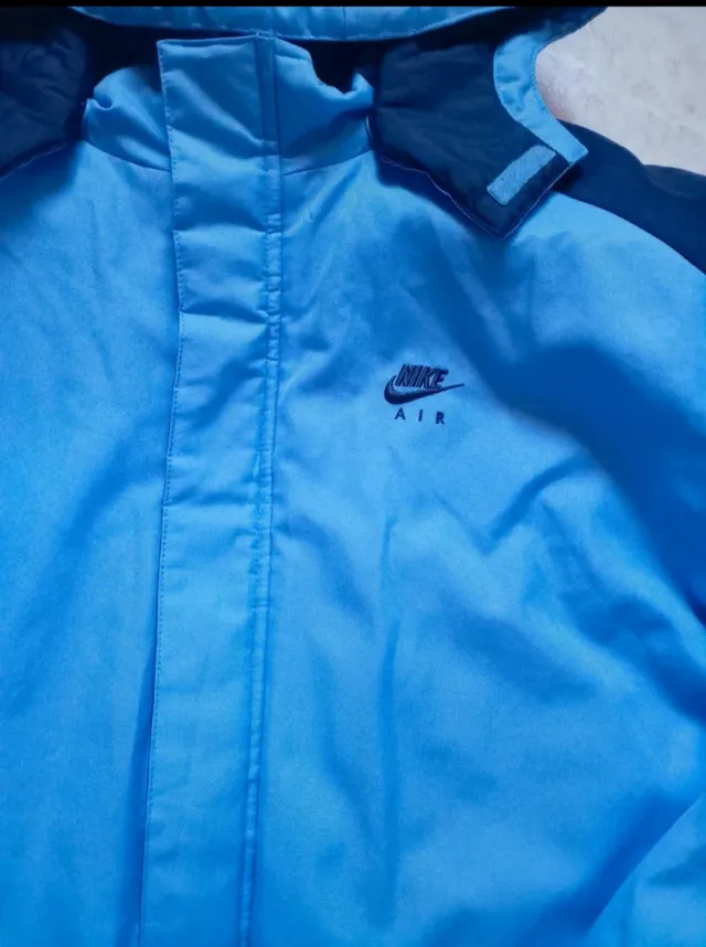 Chaqueta Nike Air Azul con Capucha