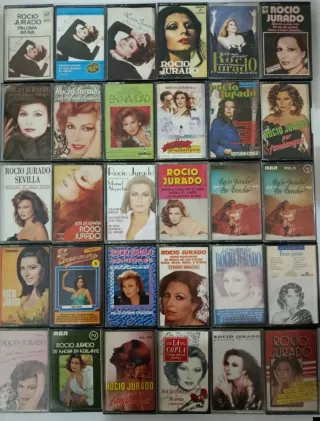 30 Rocío Jurado Cintas Cassettes ELIGE