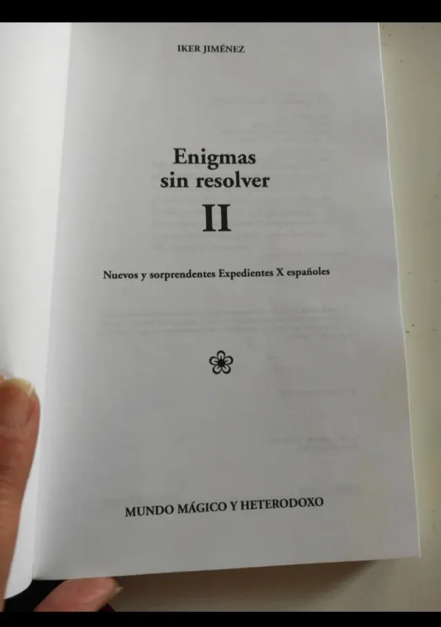 Enigmas sin resolver II de Iker Jimenez