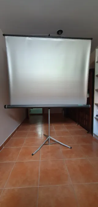 Pantalla de proyección vintage