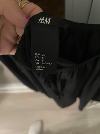 Blusa negra talla única