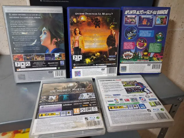 Lote Juegos PS2 y PS3