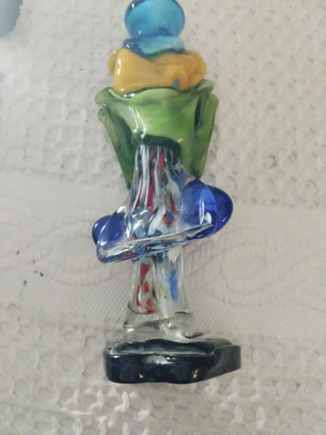 Payaso de cristal Murano. Escucho ofertas