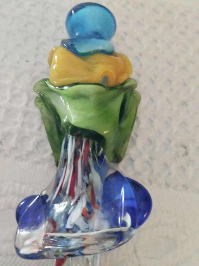 Payaso de cristal Murano. Escucho ofertas
