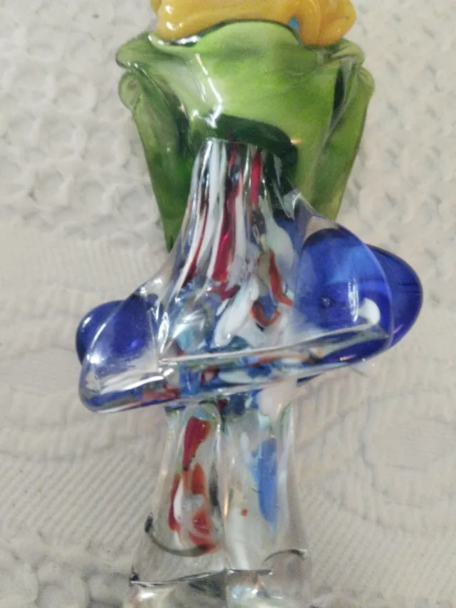 Payaso de cristal Murano. Escucho ofertas