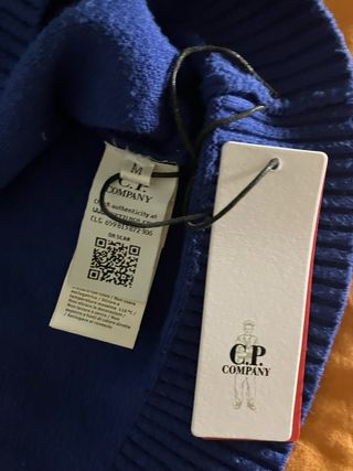 Maglione CP Company Blu Elettrico Taglia M
