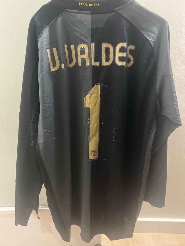 Camiseta FC Barcelona Valdés 06/07 Talla L