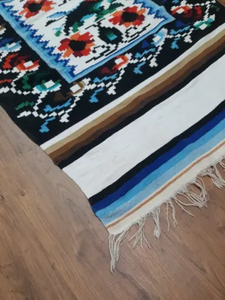 Alfombra 100% Lana Ligera Multicolor