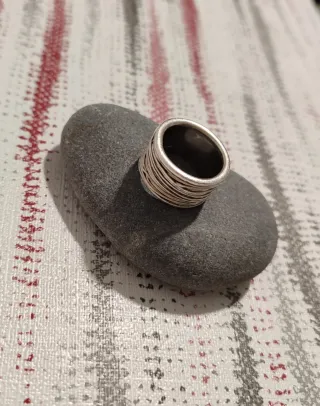 Anillo plata maciza antiguo