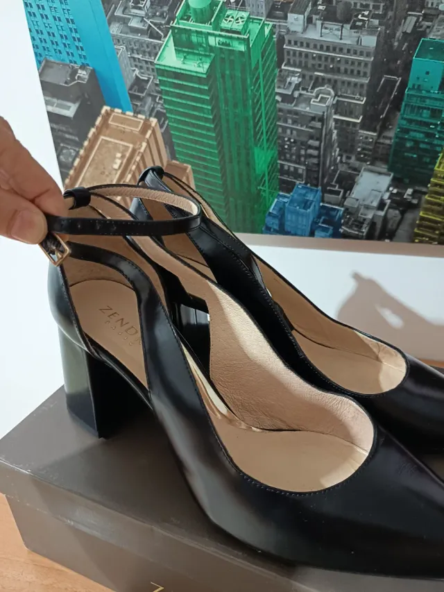 Zapatos ZENDRA Negros Talla 41