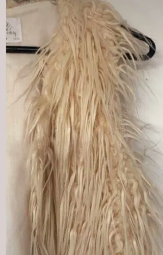 Chaleco pelo sintético Zara Talla S