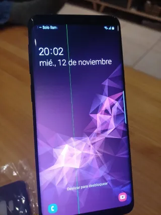Samsung Galaxy S9 negro/morado