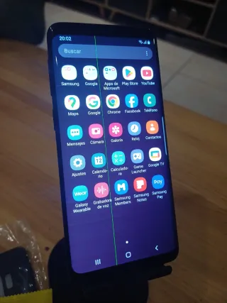 Samsung Galaxy S9 negro/morado