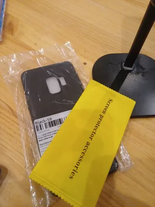 Samsung Galaxy S9 negro/morado