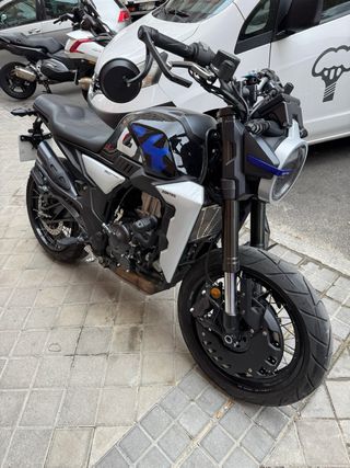 Moto Zontes GK 350 Accidentada